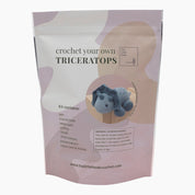 Crochet Your Own Triceratops: Blue Standing