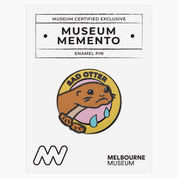 Sad Otter Enamel Pin