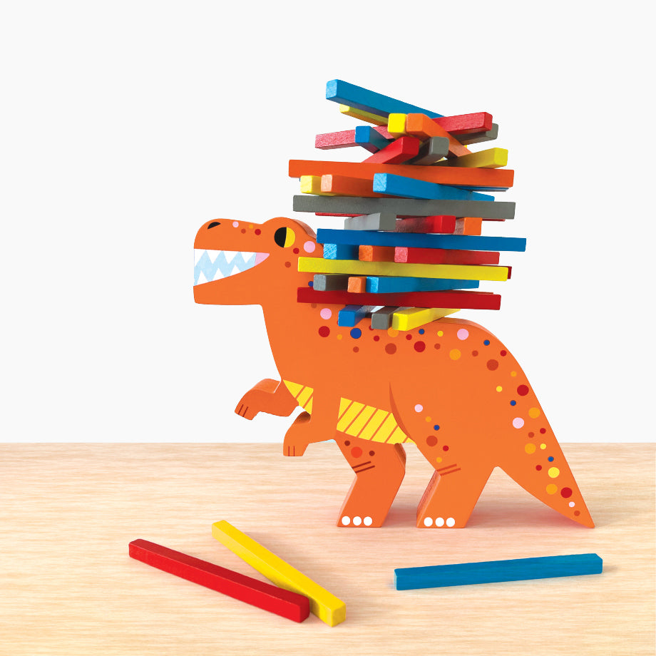 T-Rex Topple Game