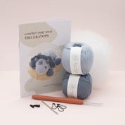 Crochet Your Own Triceratops: Blue Standing