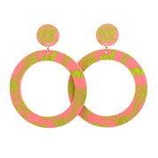 Wiradjuri Yinaa Hoop Earrings