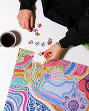 1000 Piece Puzzle - Colourful Life