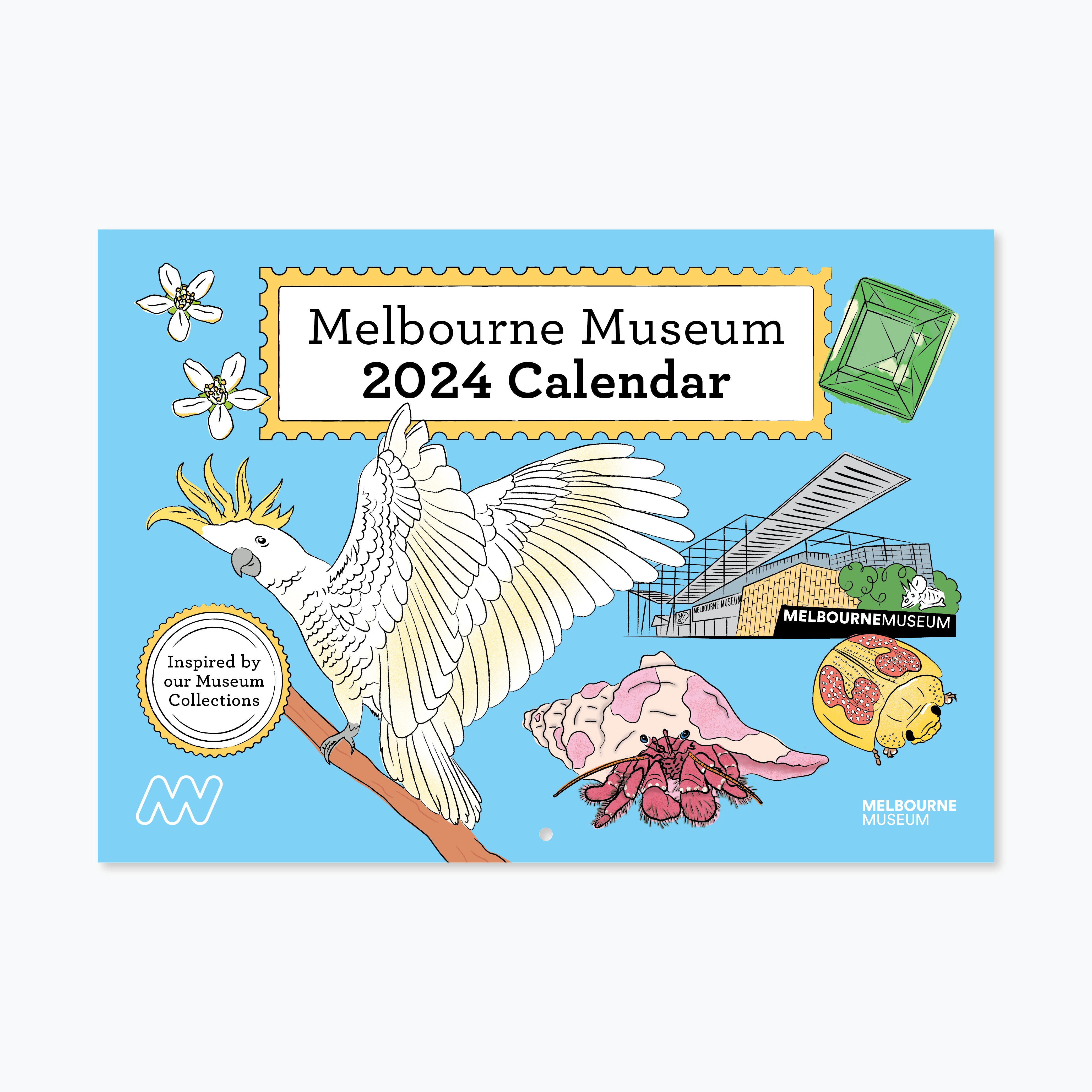 Sale Museums Victoria Store   154 MM228235 IllustratedCalendar2024 WEB 