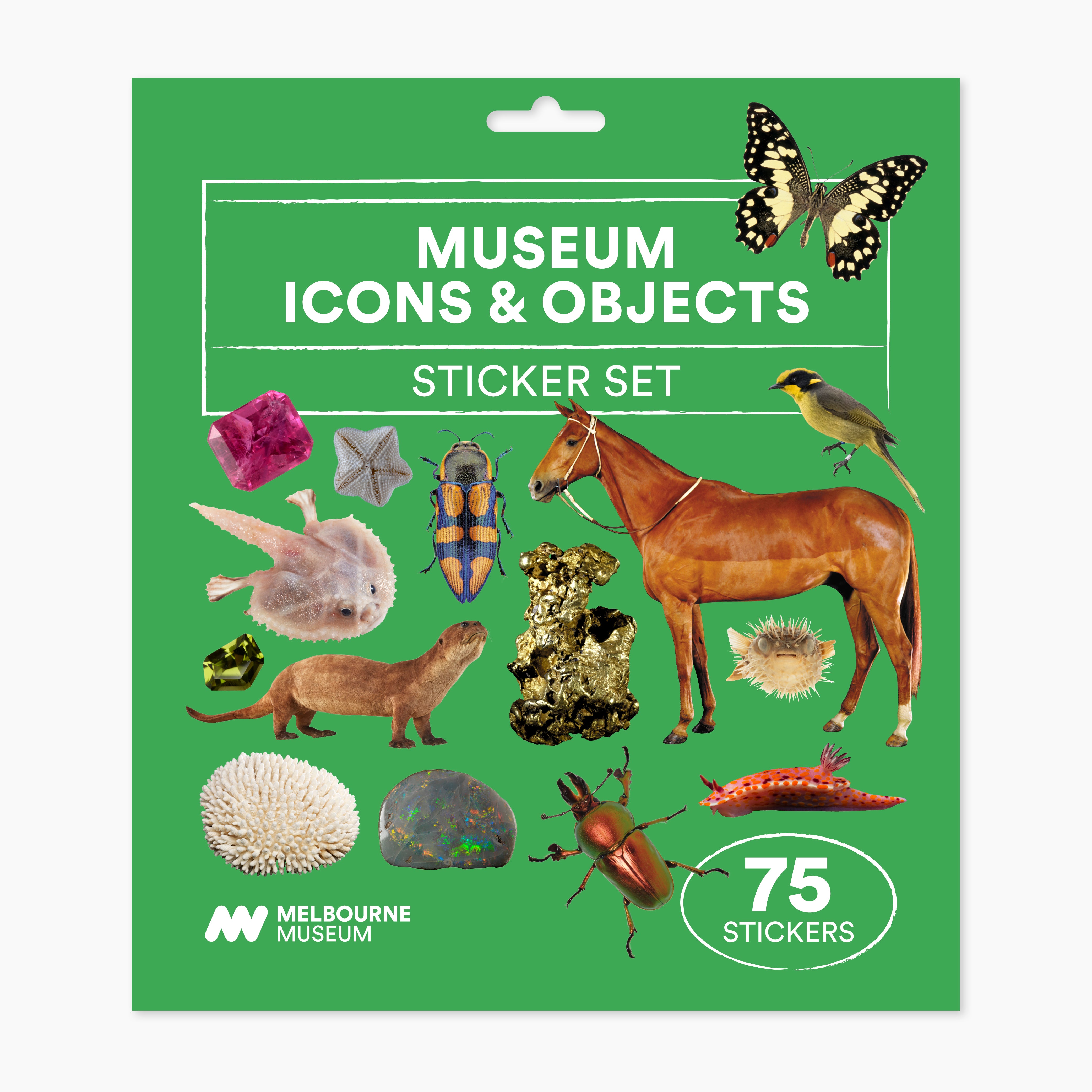 Museum Icons & Objects Sticker Set – Museums Victoria Store