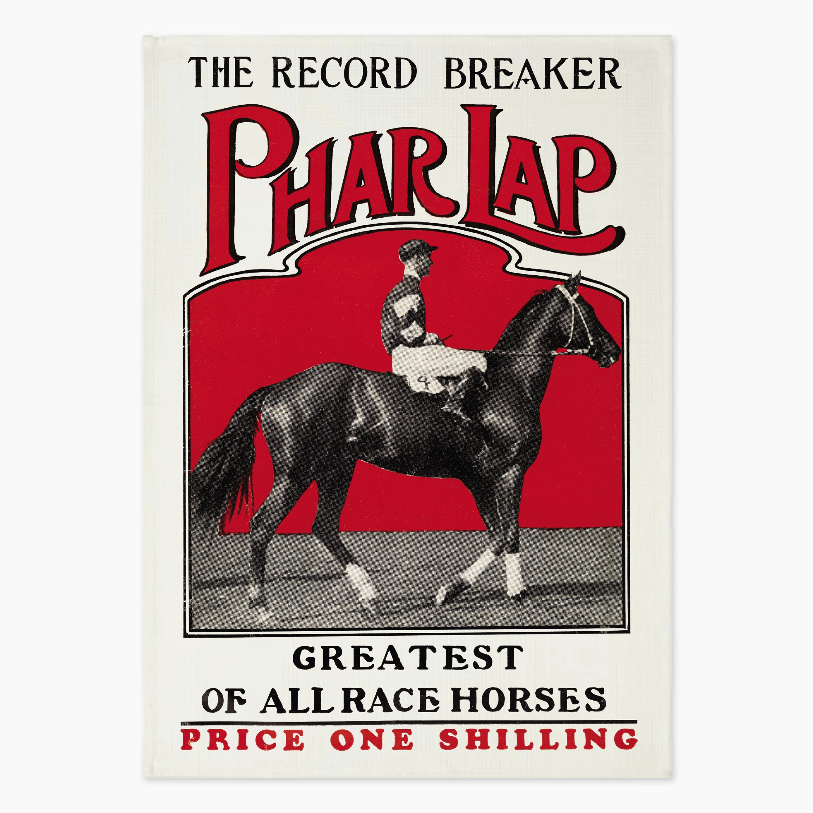 Phar Lap Centennial Tea Towel