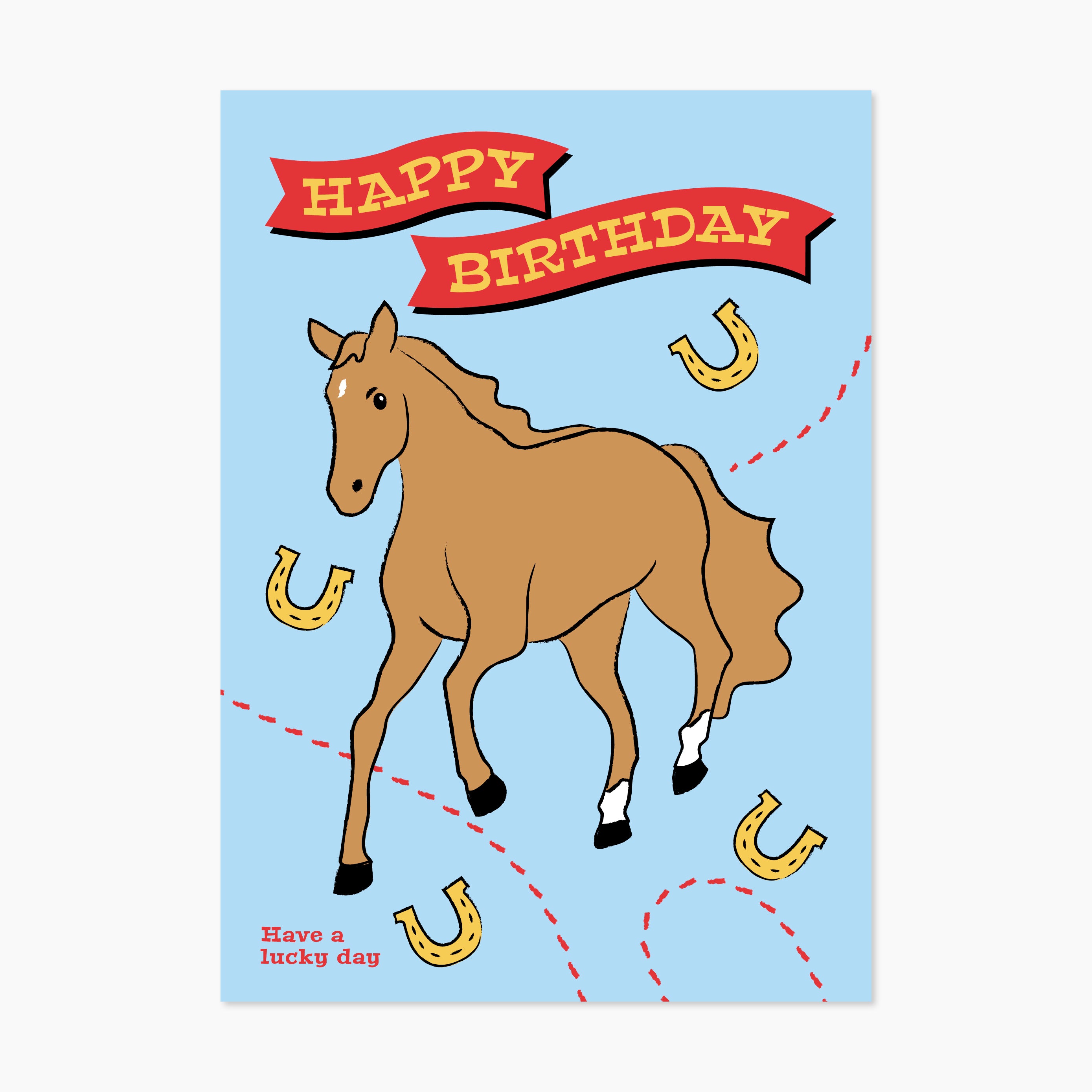 Phar Lap Greeting Card