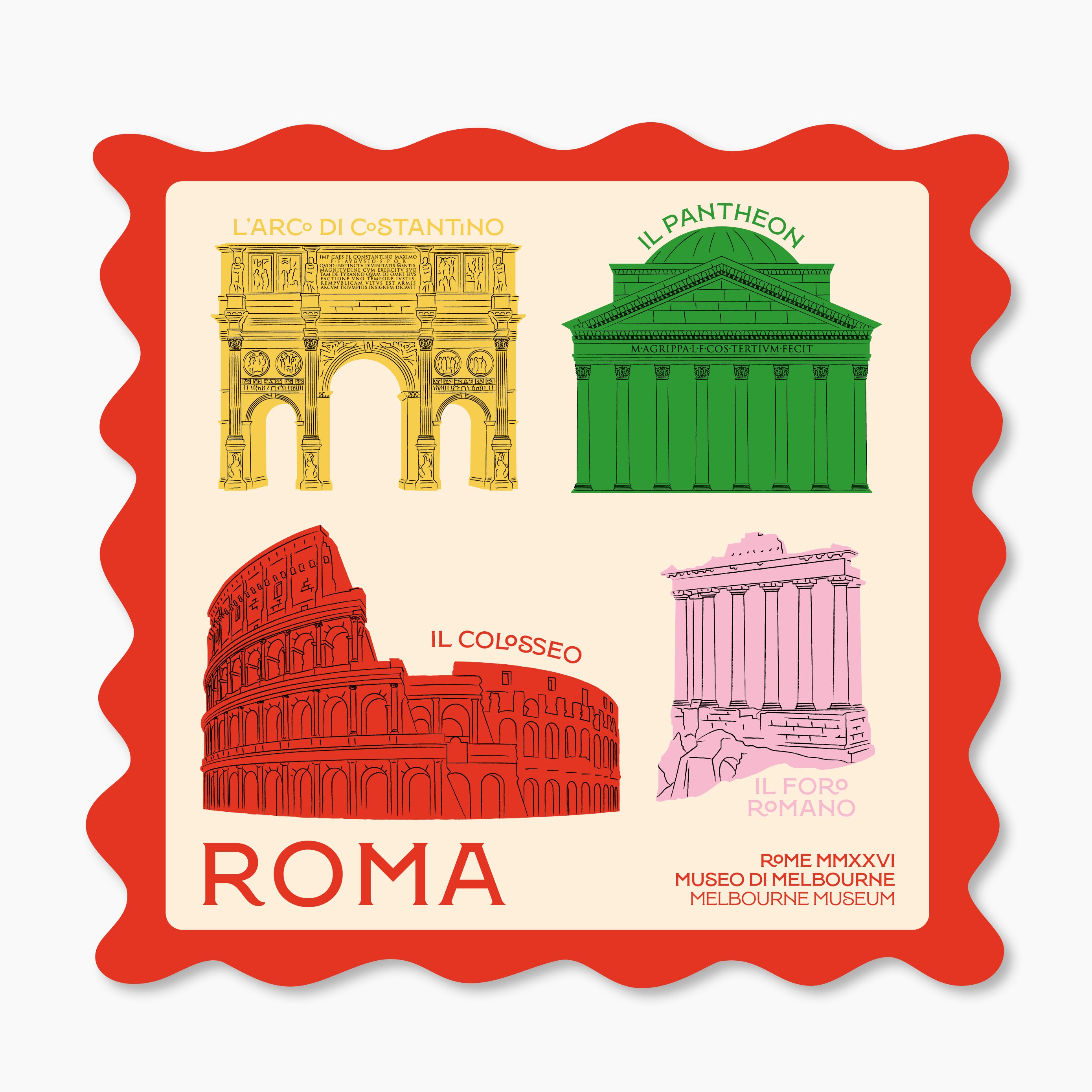 ROMA Jumbo Magnet