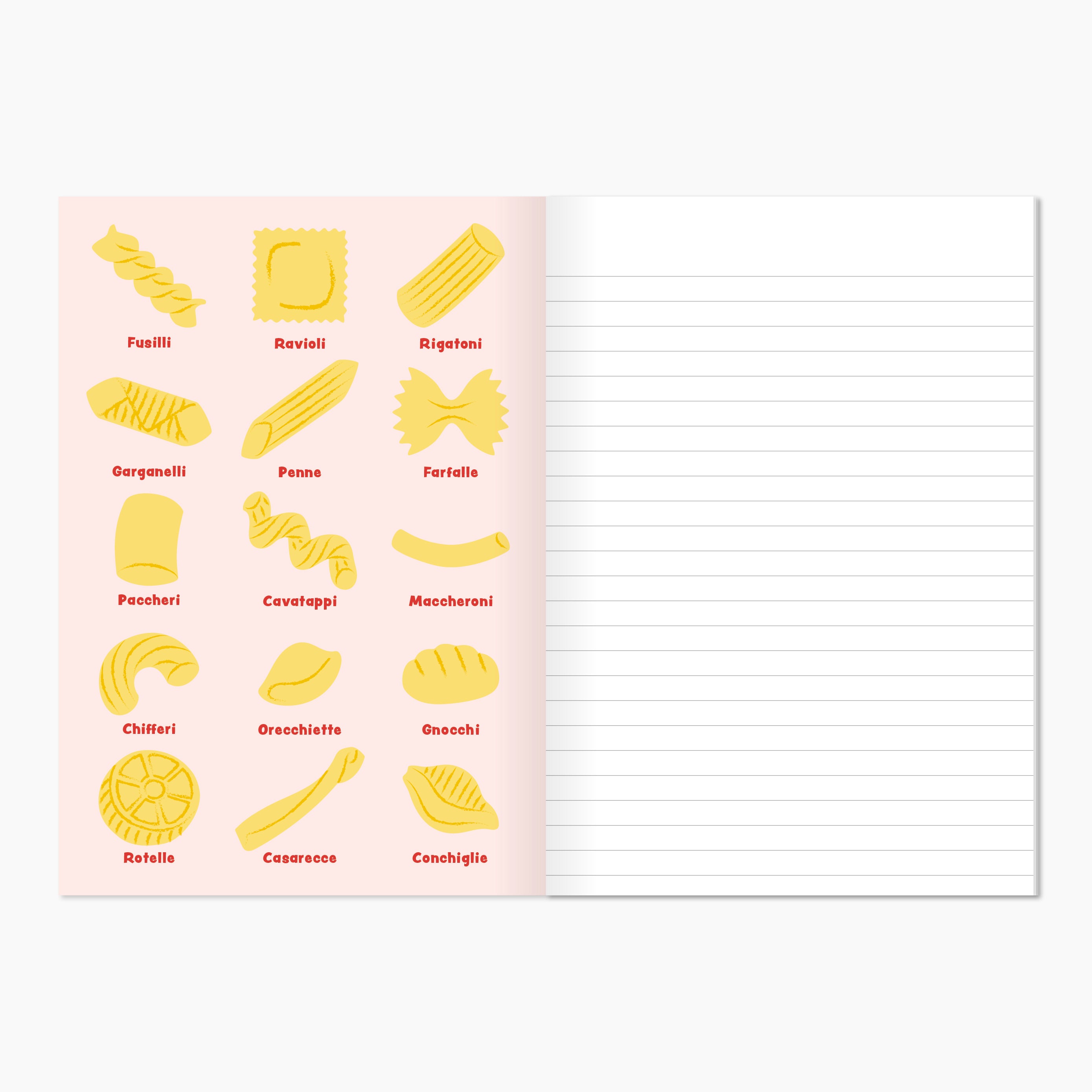 Al Dente Softcover Notebook