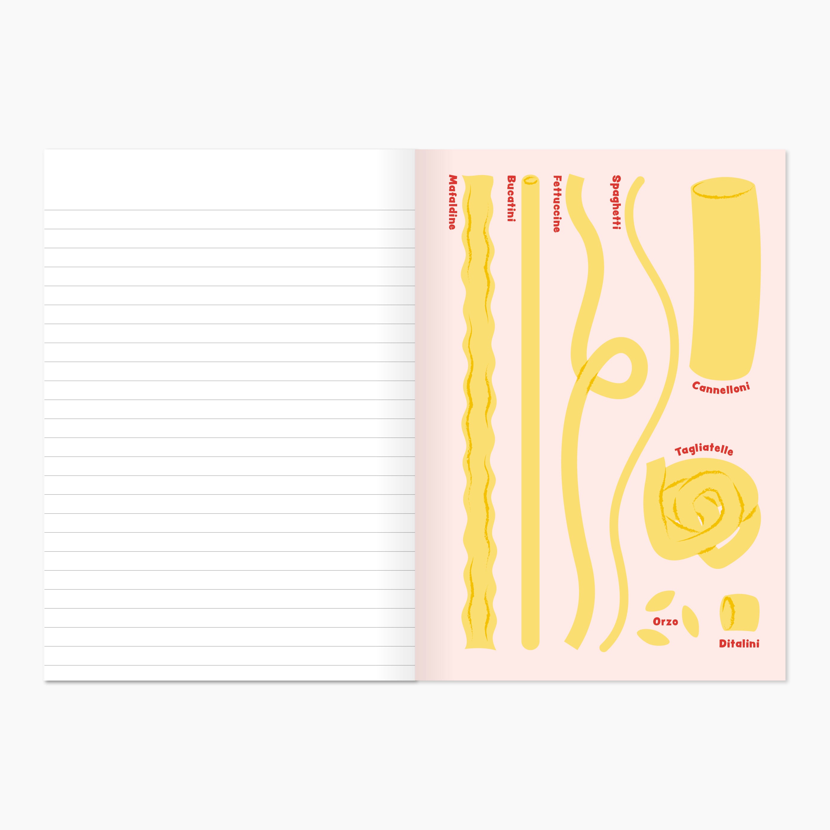 Al Dente Softcover Notebook