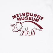 Home of Dinos White and Red Dino Long Sleeve Tee