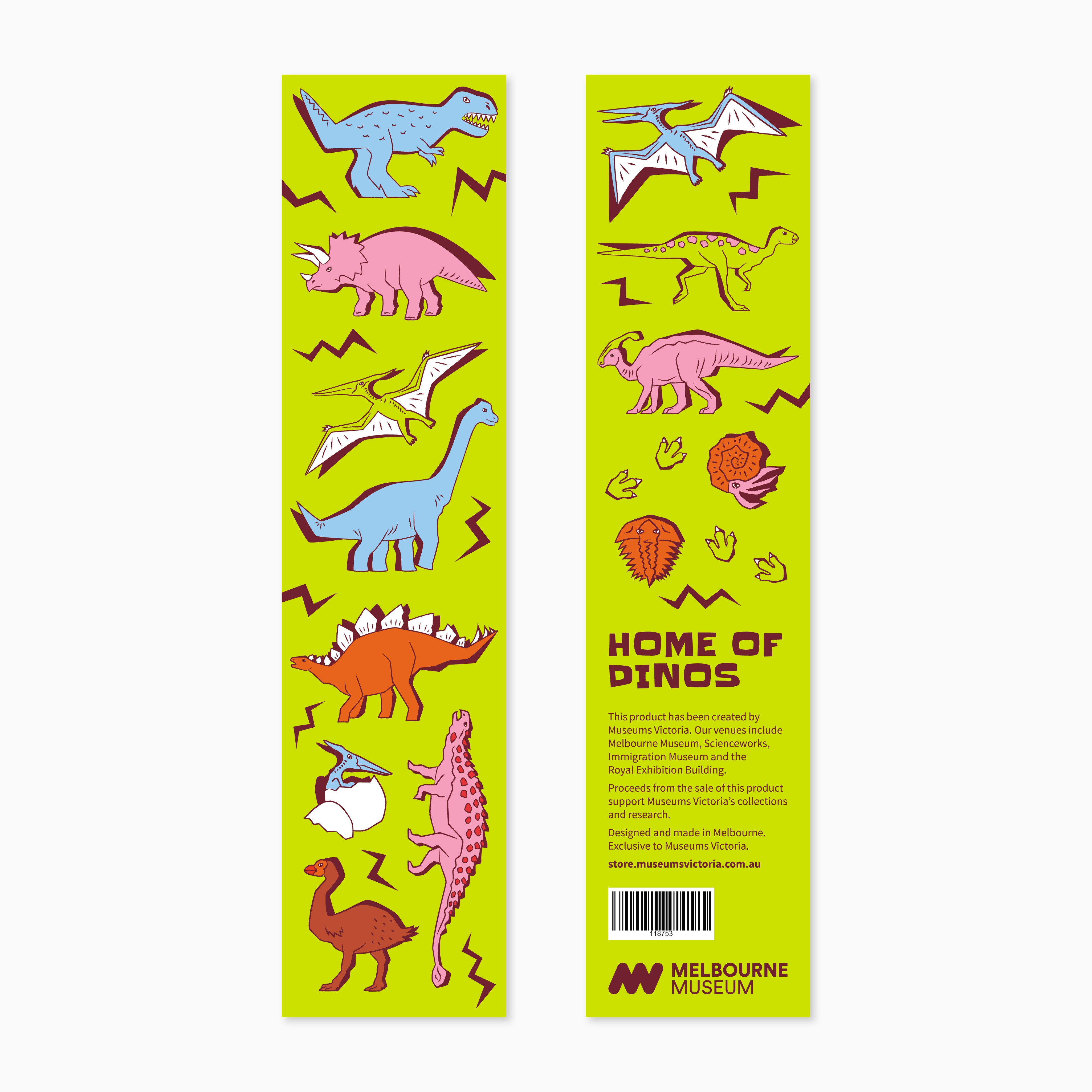 Home of Dinos Bookmark