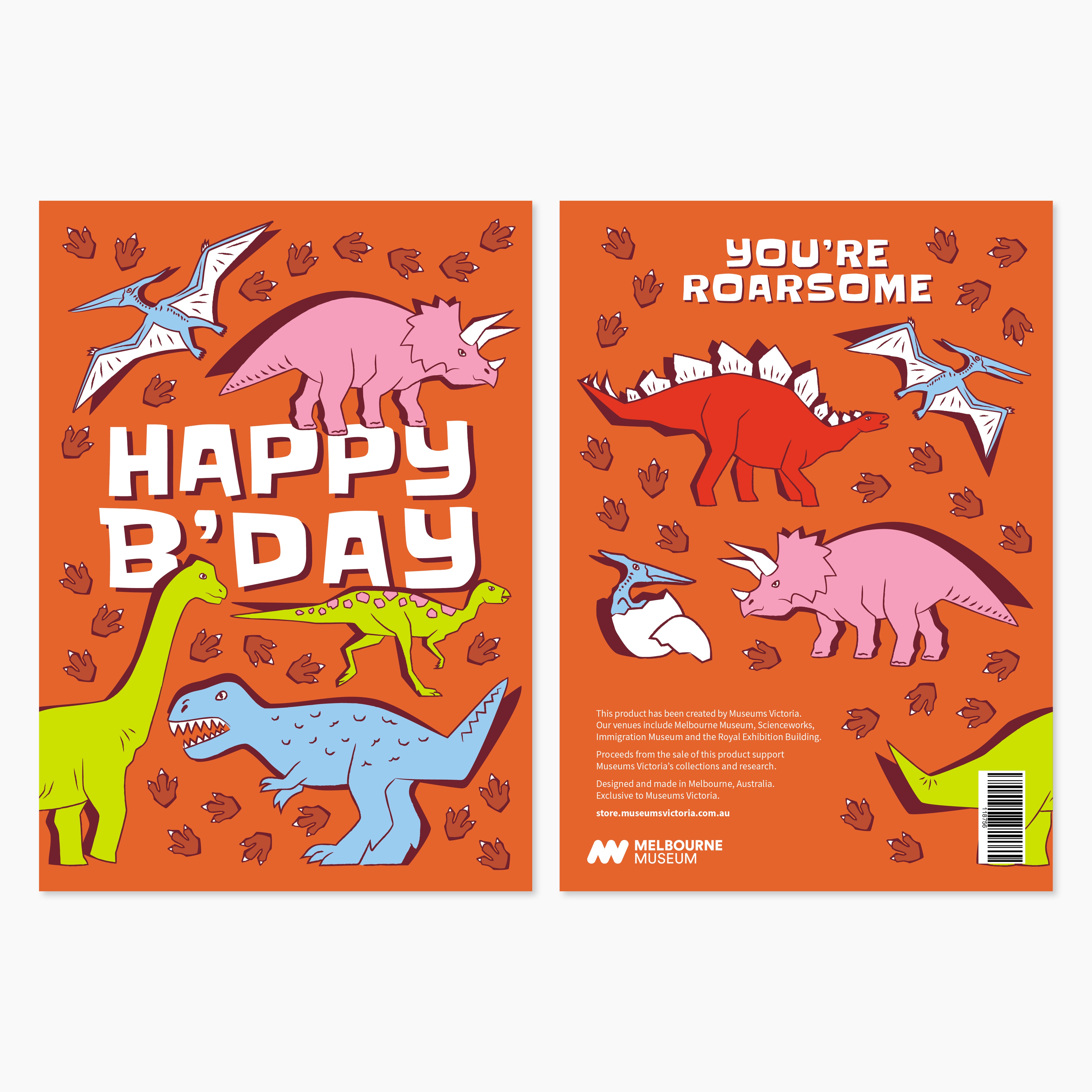 Home of Dinos Greeting Card