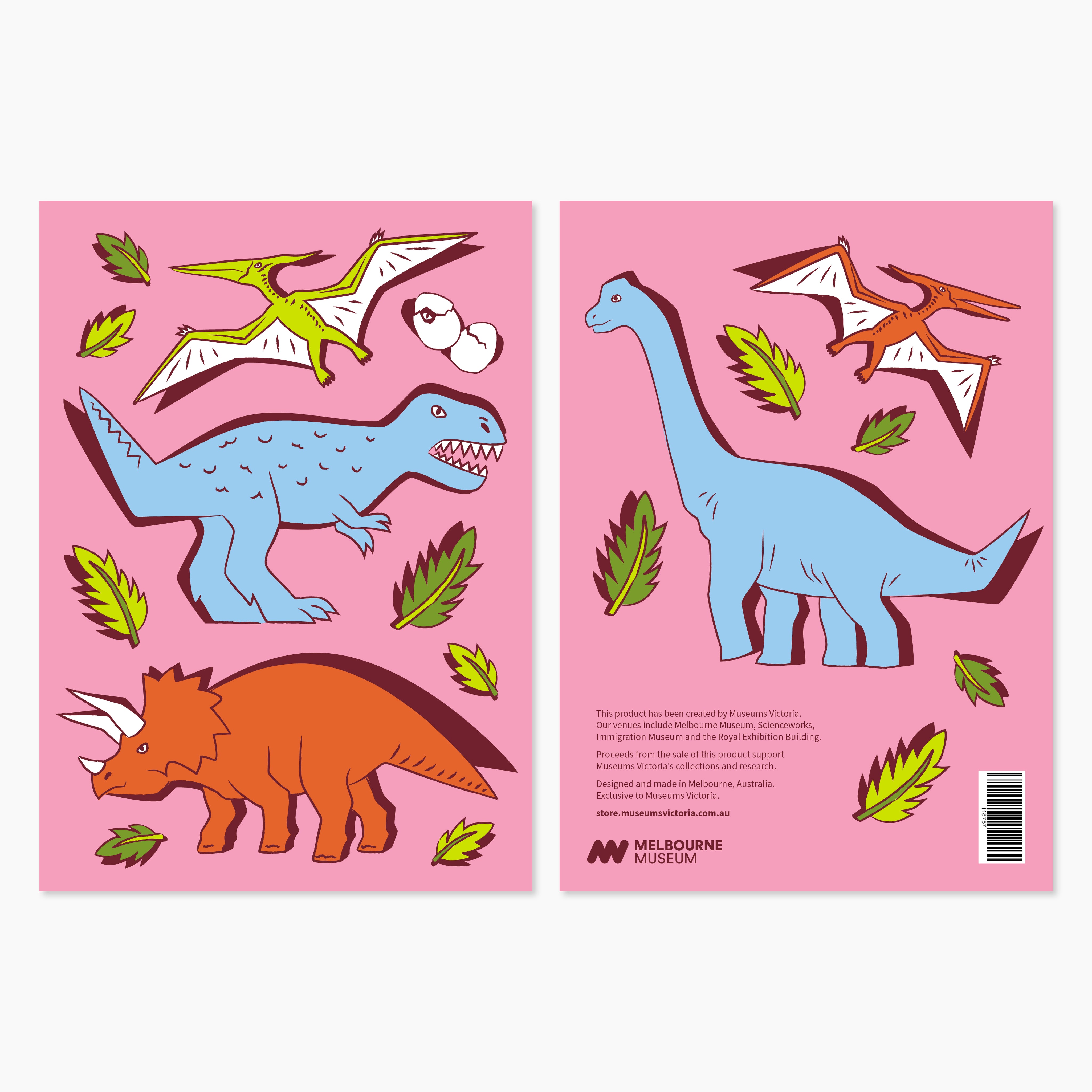 Home of Dinos Greeting Card