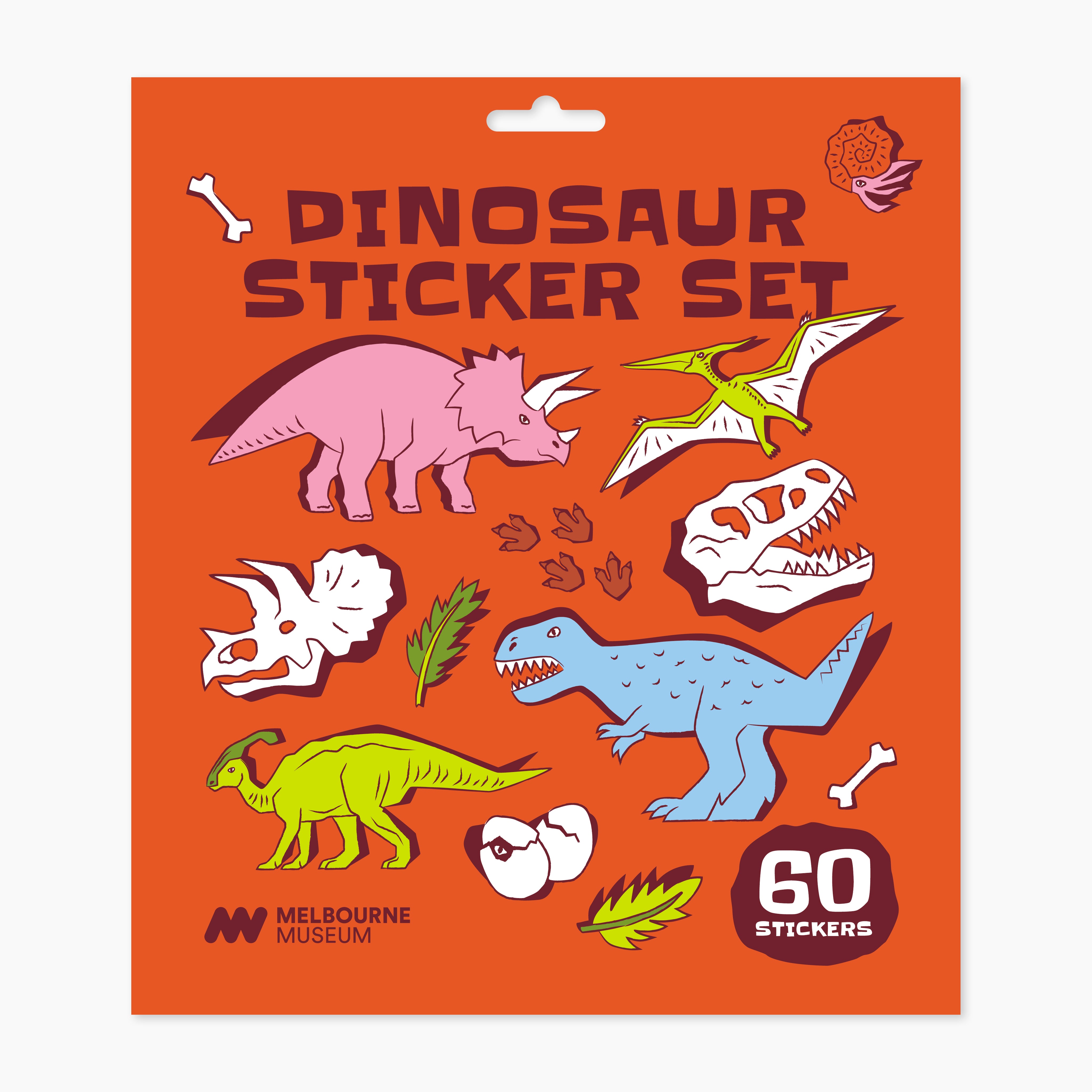 Home of Dinos Sticker Set