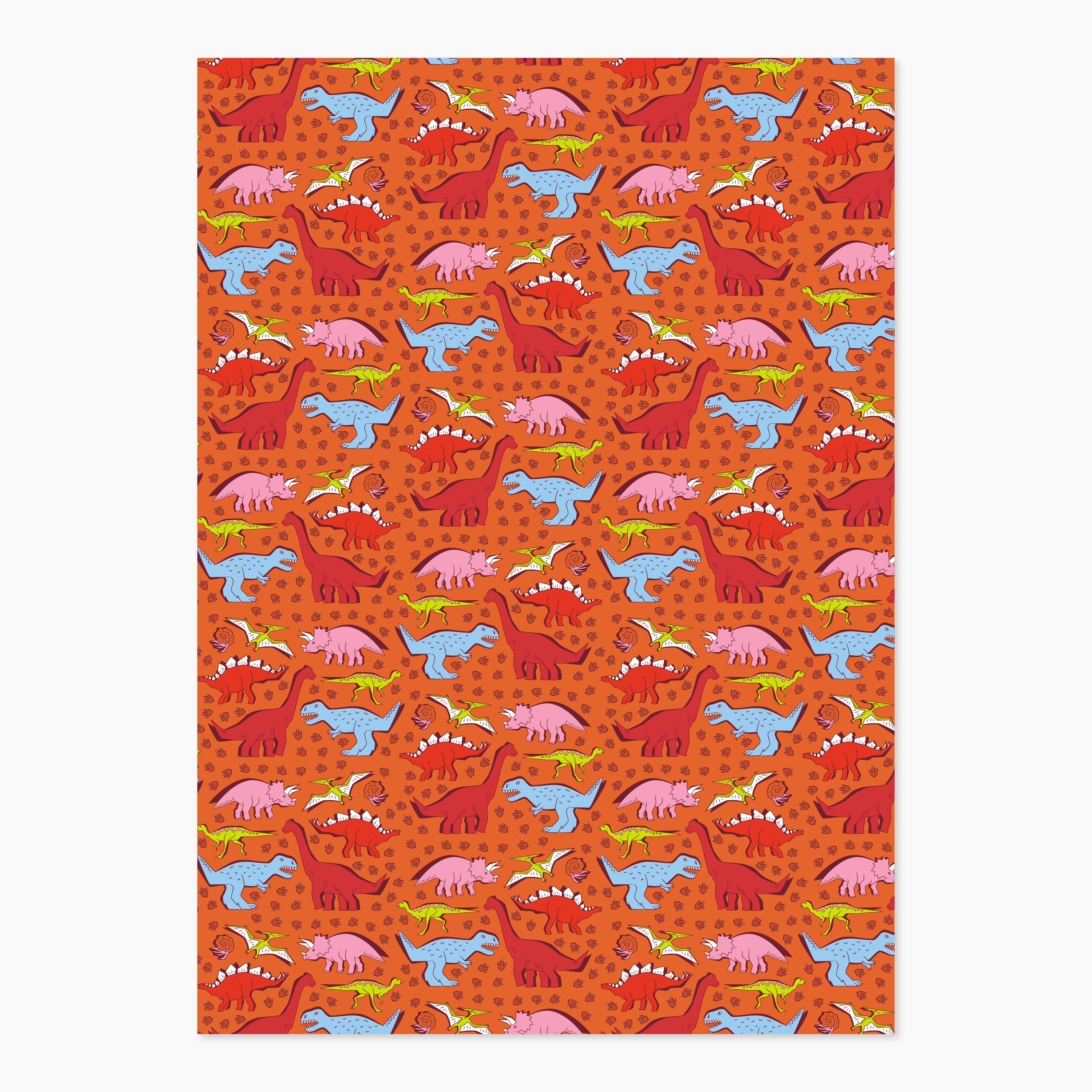 Home of Dinos Gift Wrap
