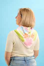 Our Wondrous Planet Exhibition Silk Scarf