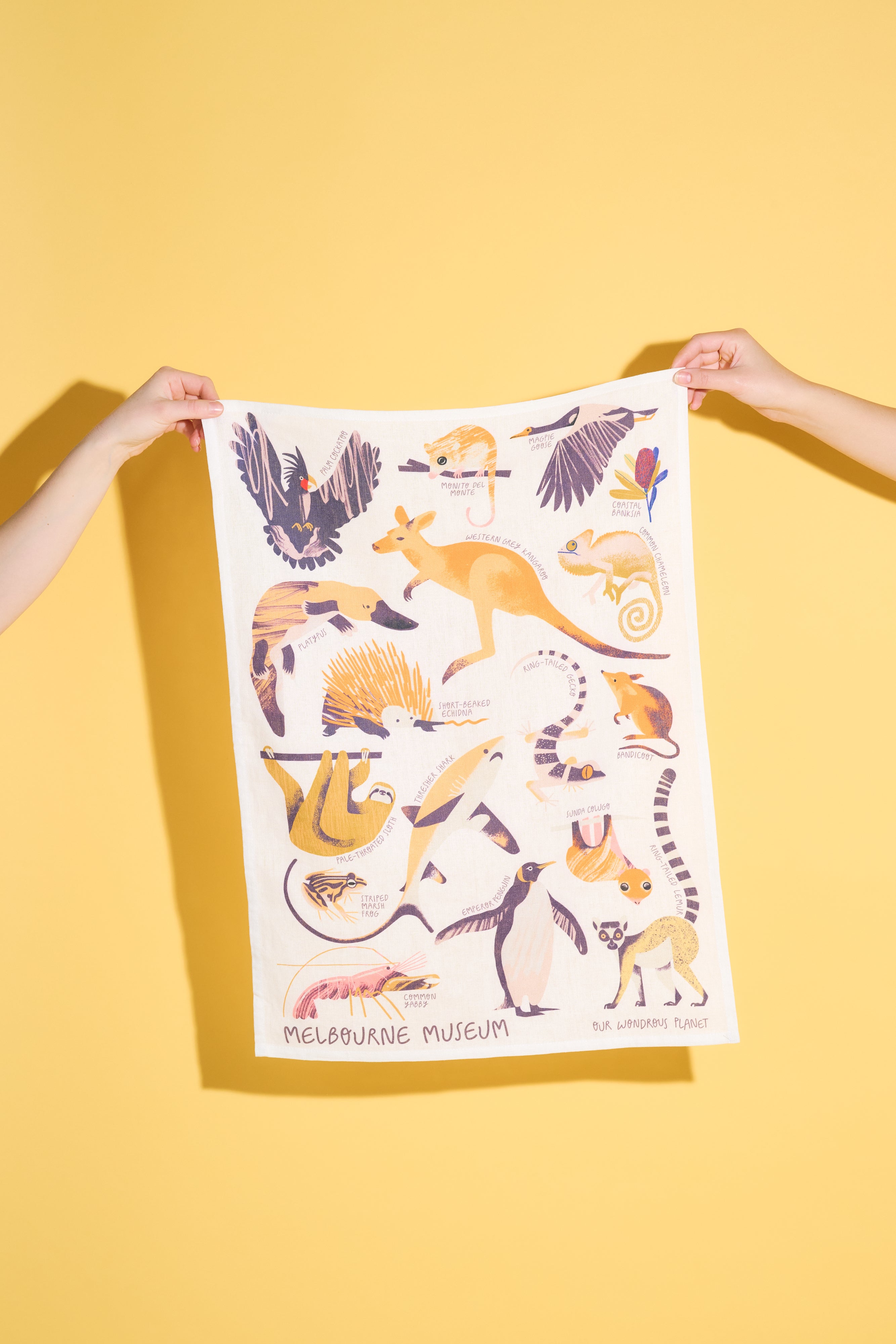 Wild Wonders Tea Towel