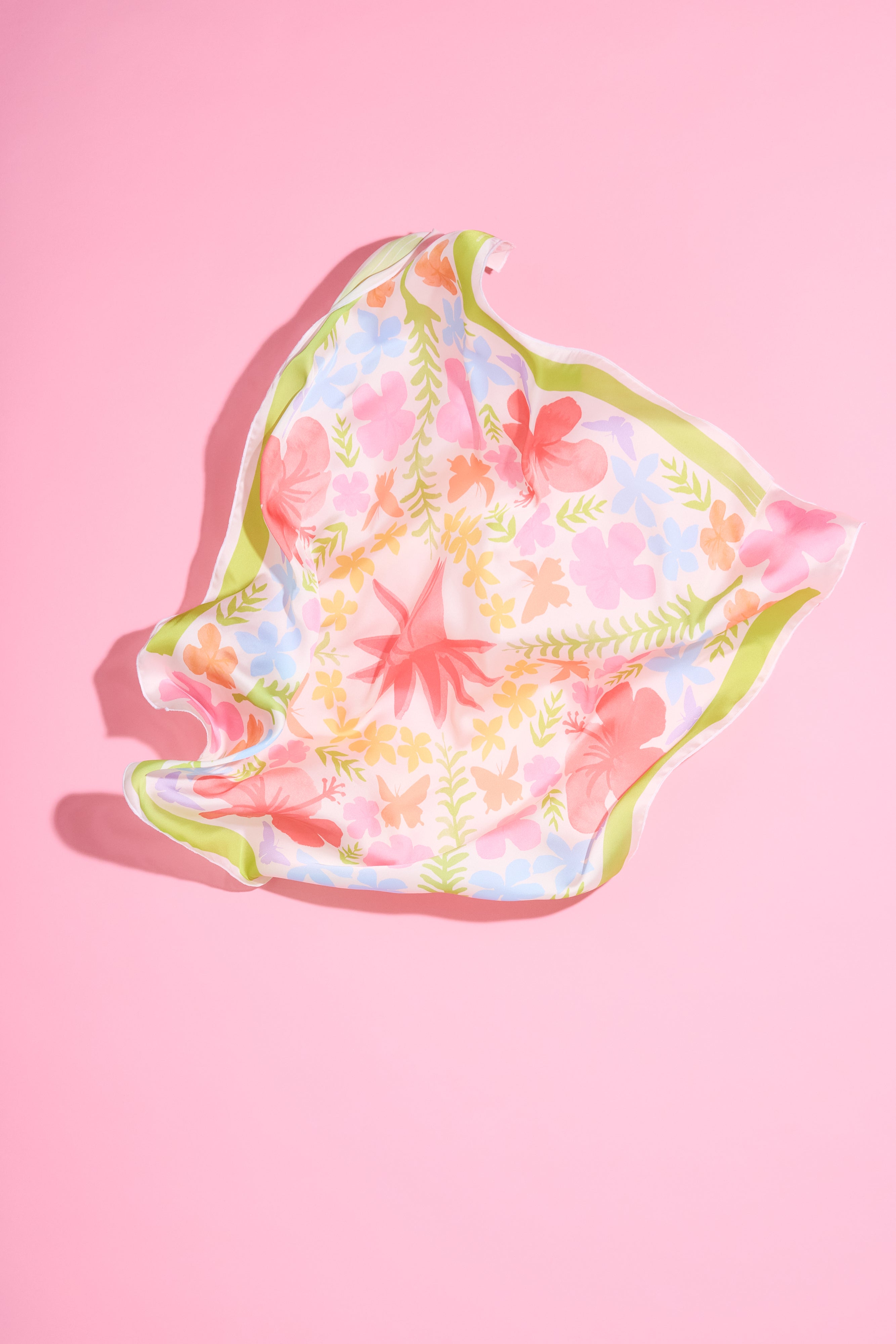 Our Wondrous Planet Exhibition Silk Scarf