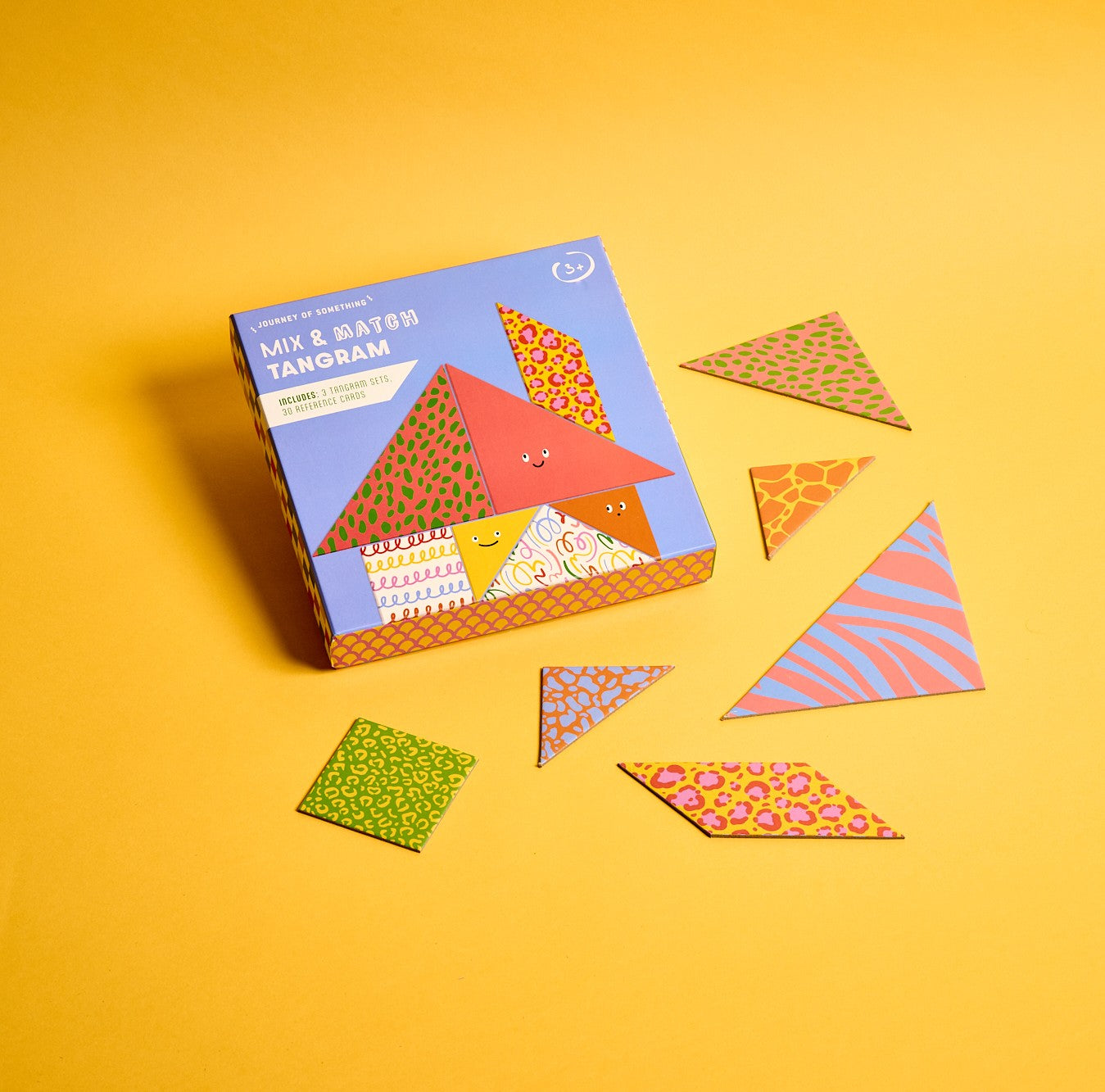 Tangram Puzzle - 3 Mix & Match Tangram Sets