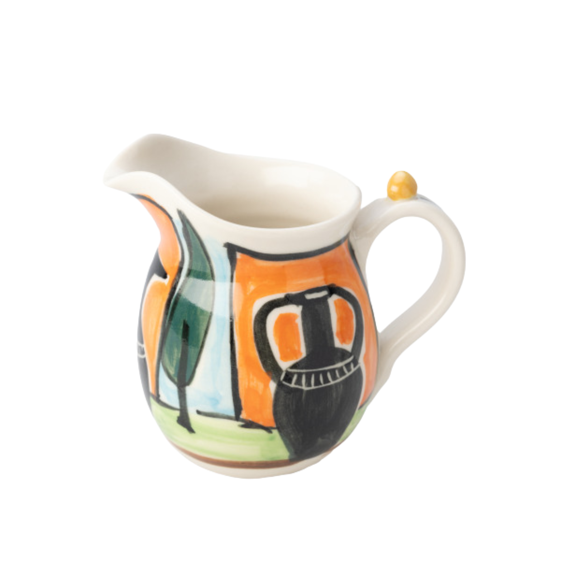 Rome Ceramic Jug with Handle