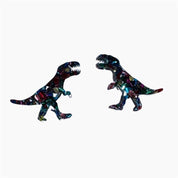 T-Rex Glitter Stud Earrings