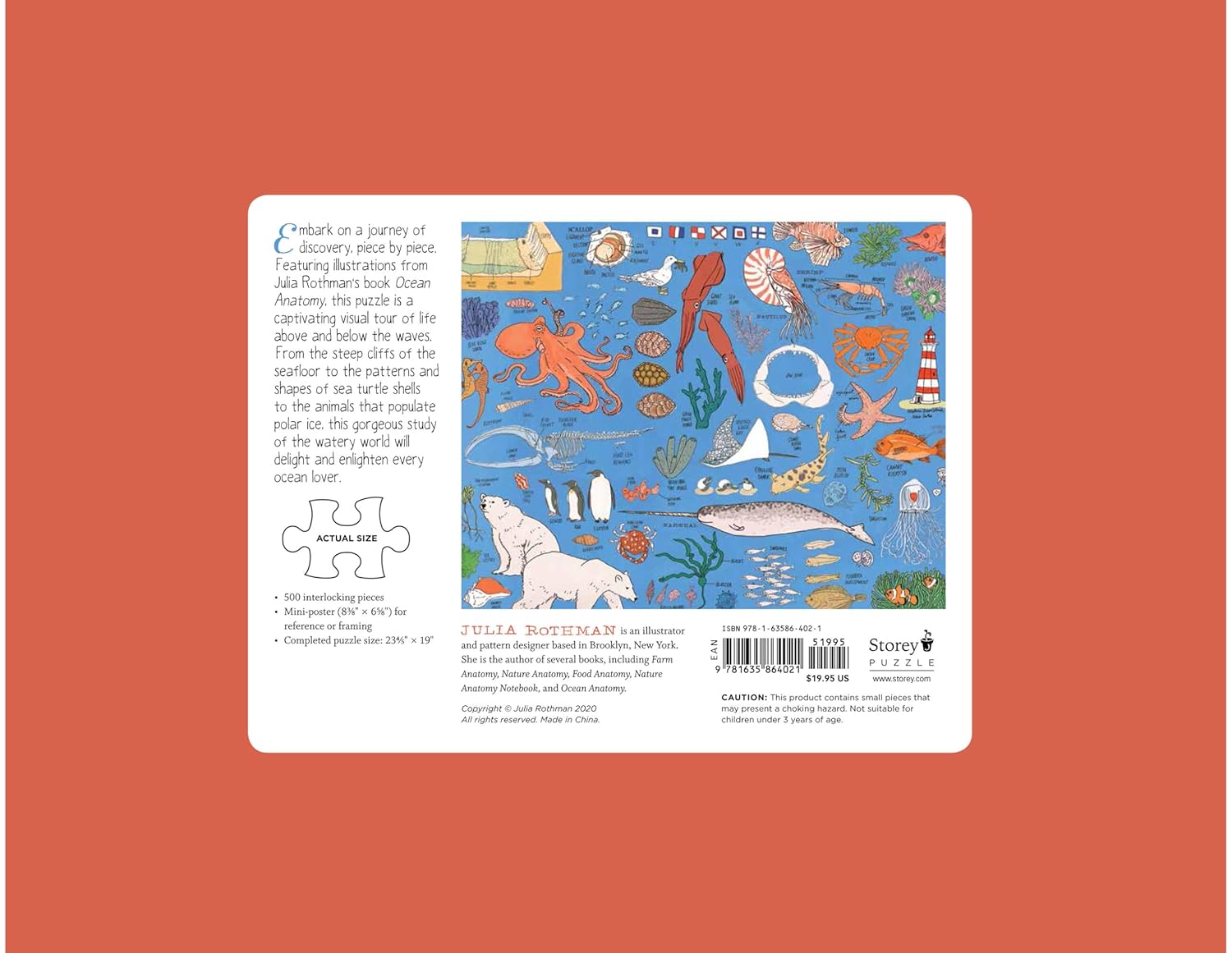 Ocean Anatomy: The Puzzle 500 pc