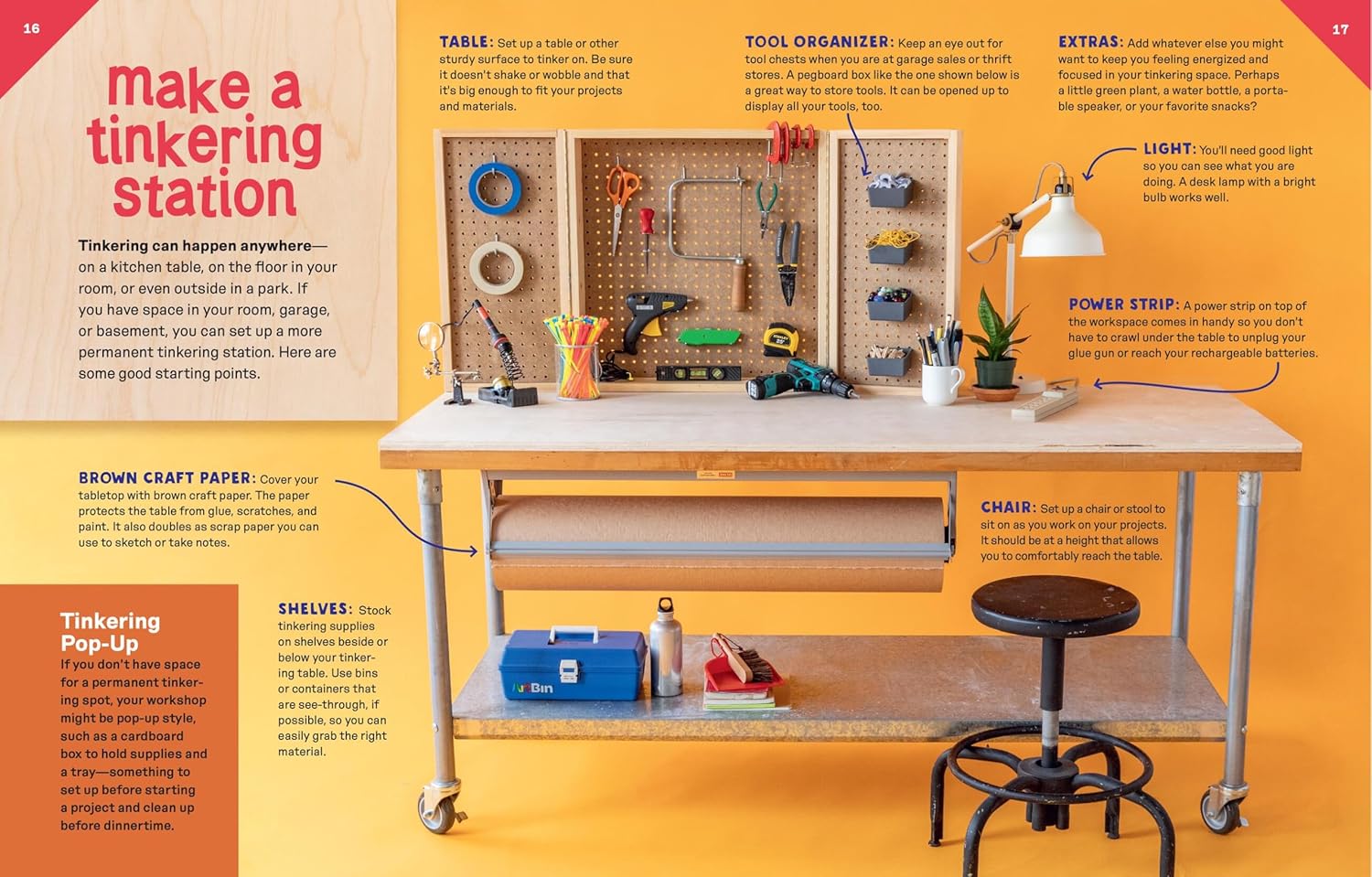 The Tinkering Workshop: Explore, Invent & Build with Everyday Materials