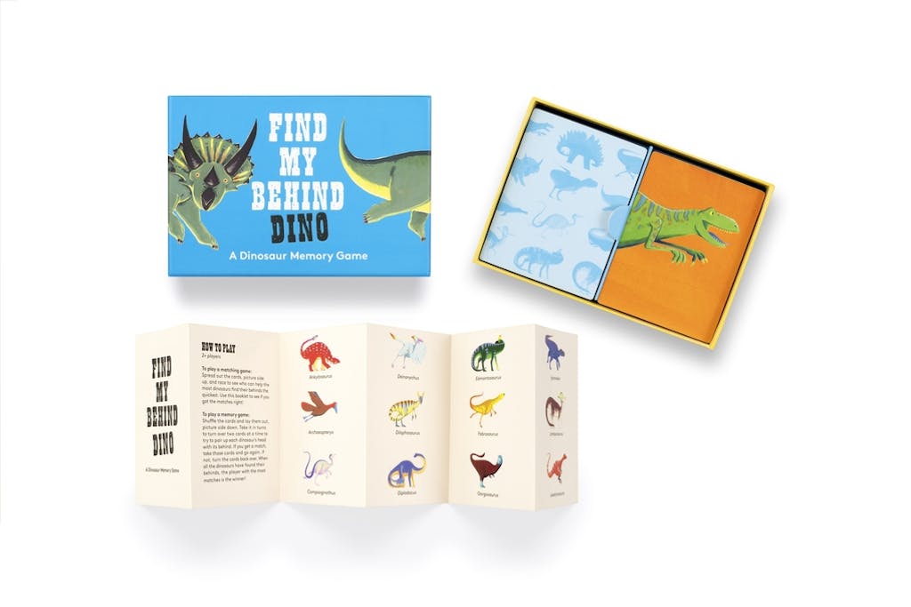 Find My Behind: A Dinosaur Memory Game