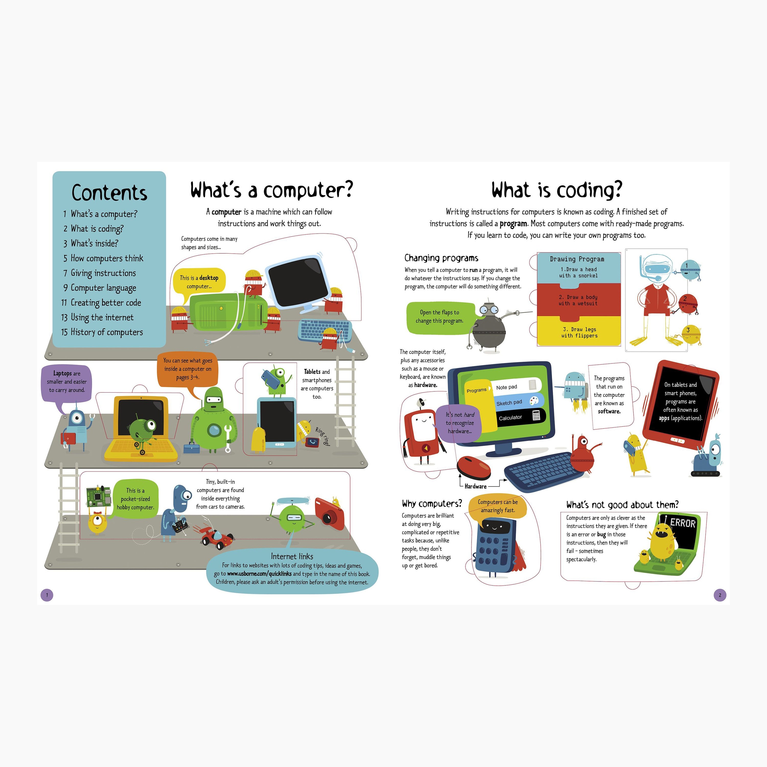 Lift-the-Flap: Computers and Coding