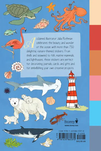 Ocean Anatomy Sticker Book