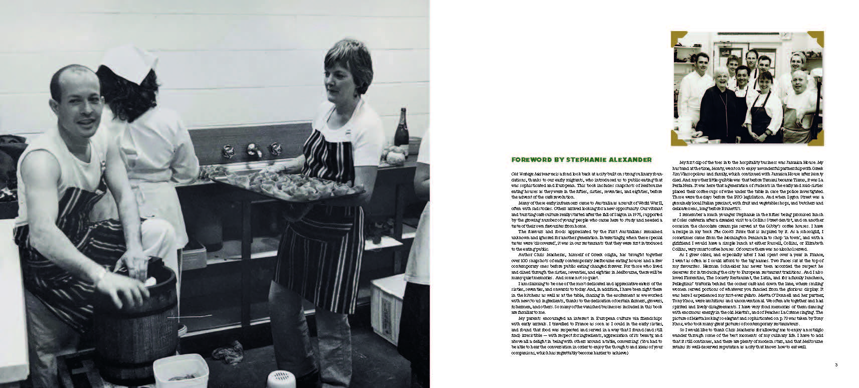 Old Vintage Melbourne: A Culinary Chronicle