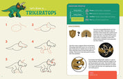 The Dinosaur Explorer's Drawing Guide For Kids