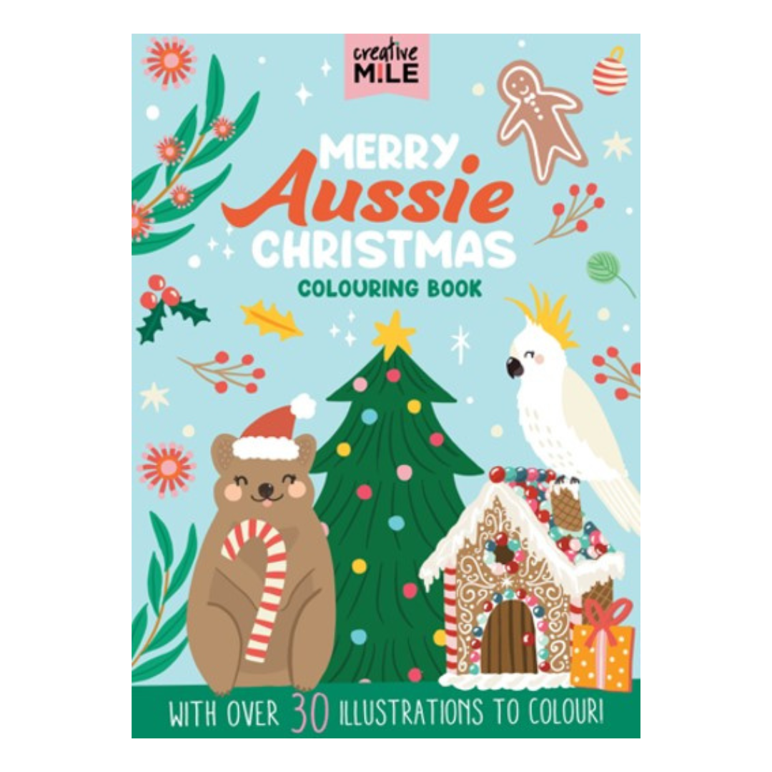 Merry Aussie Christmas Colouring Book