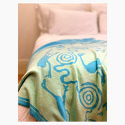 Cedric Varcoe Baby Blanket - Blue Emu