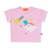 Dinos in Space Pink Tee