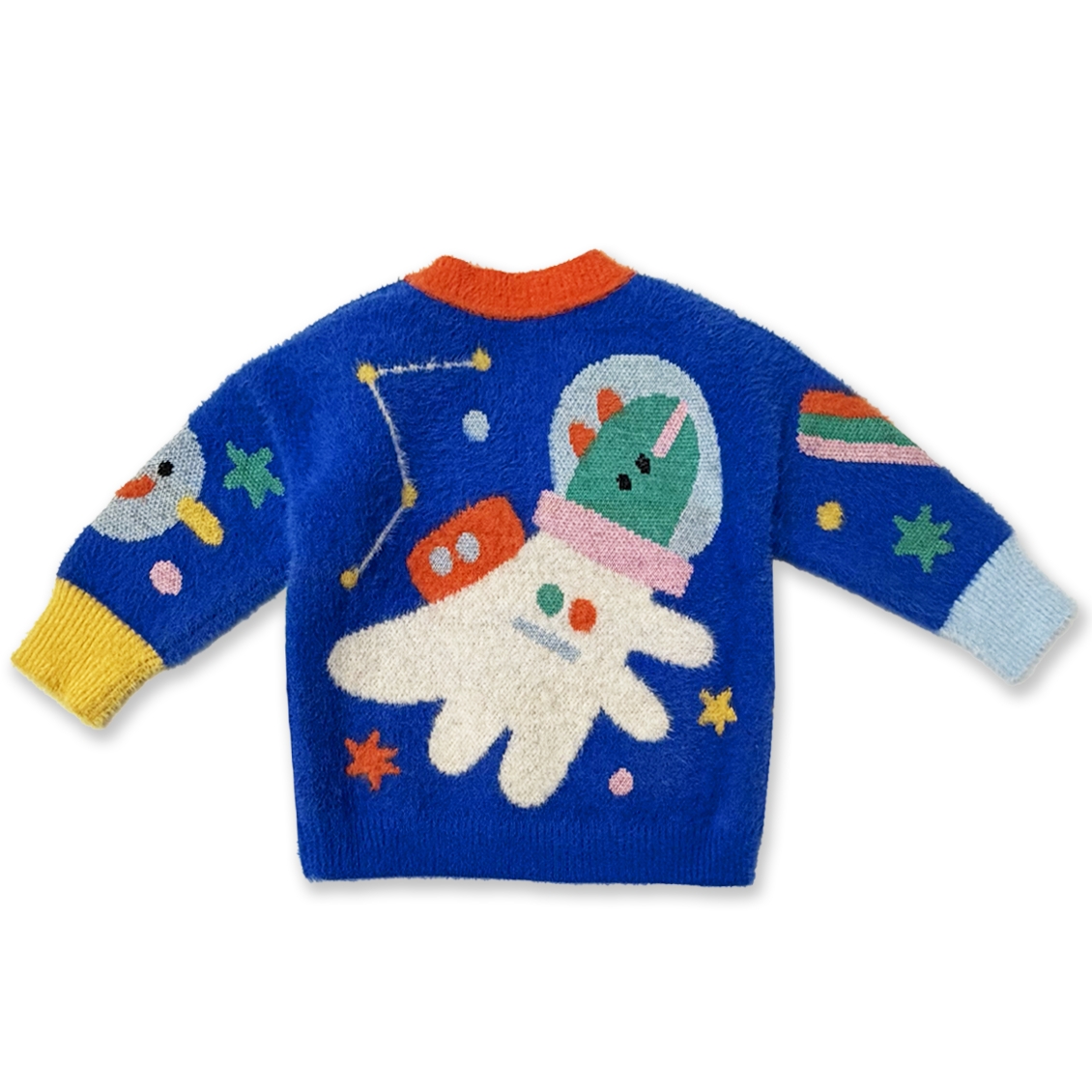 Dinos in Space Cardigan
