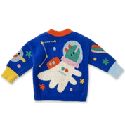 Dinos in Space Cardigan