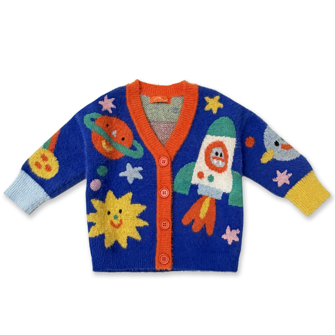 Dinos in Space Cardigan