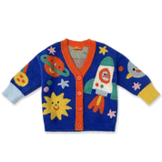 Dinos in Space Cardigan