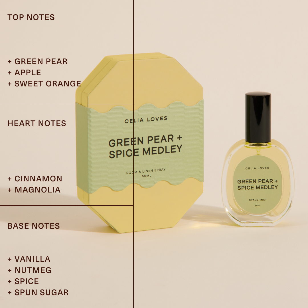 Green Pear & Spice Medley - Room Spray