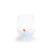 Periwinkle Blue Murano Drop Glass