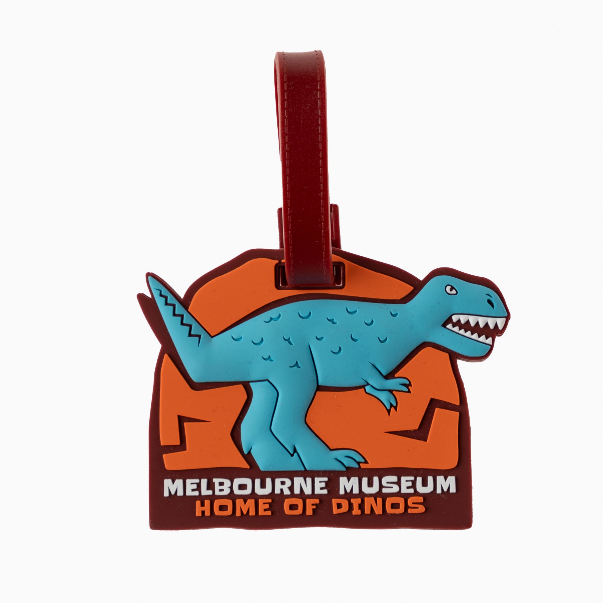 Home of Dinos T. Rex Bag Tag
