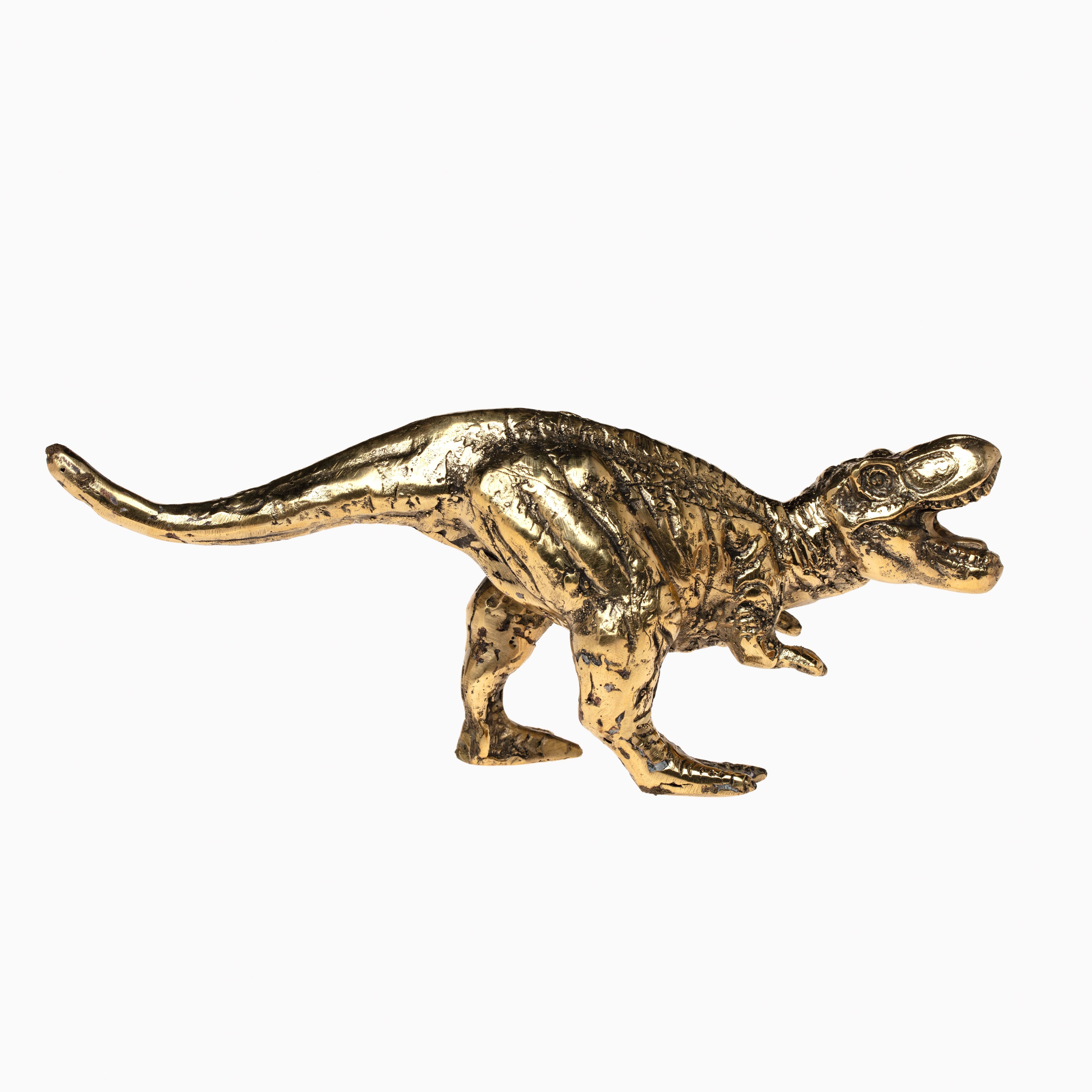 Small Bronze T. Rex Sculpture