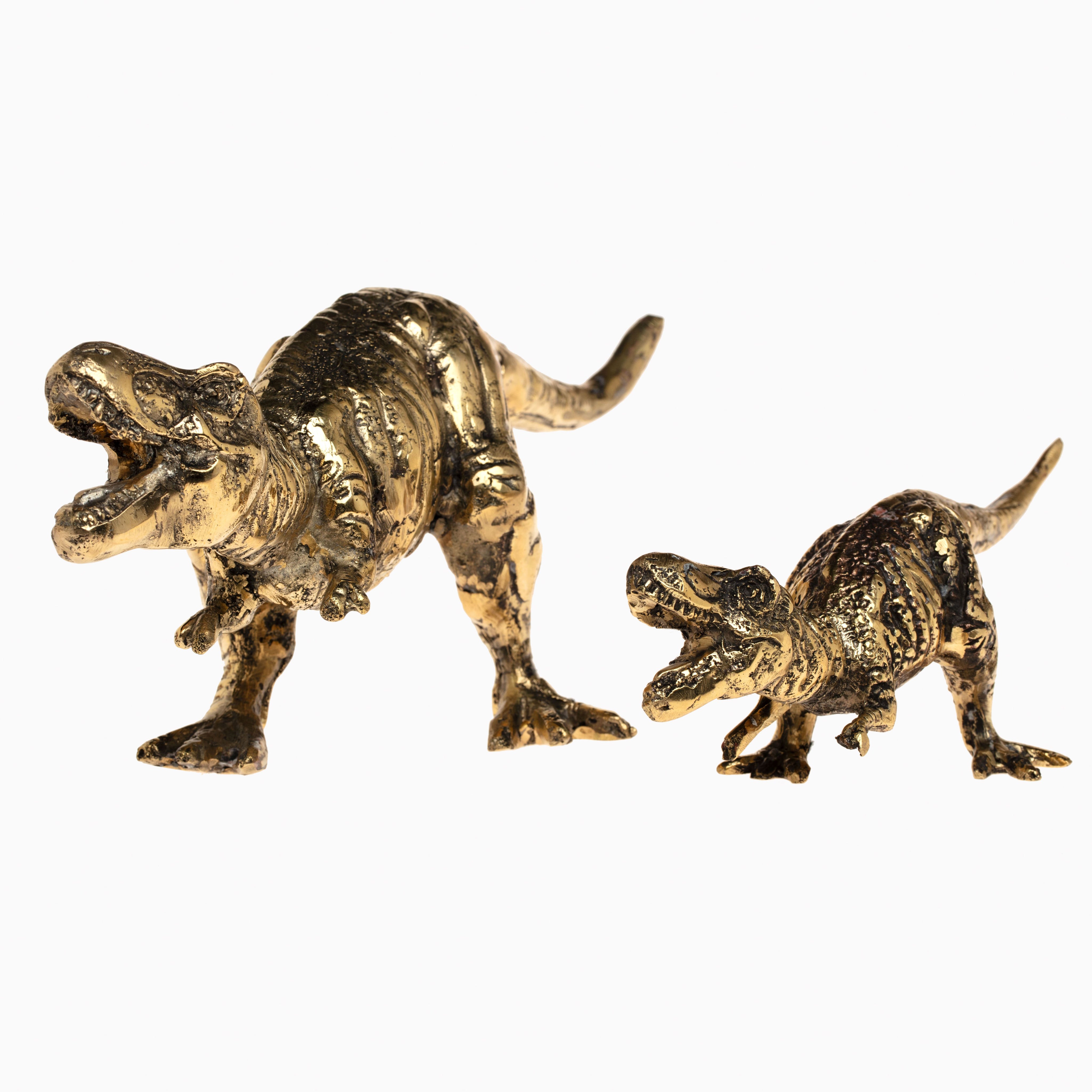 Small Bronze T. Rex Sculpture