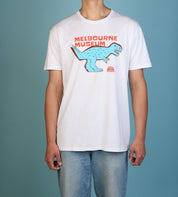 Home of Dinos White T. Rex Tee