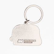 Asian Elephant Enamel Keyring