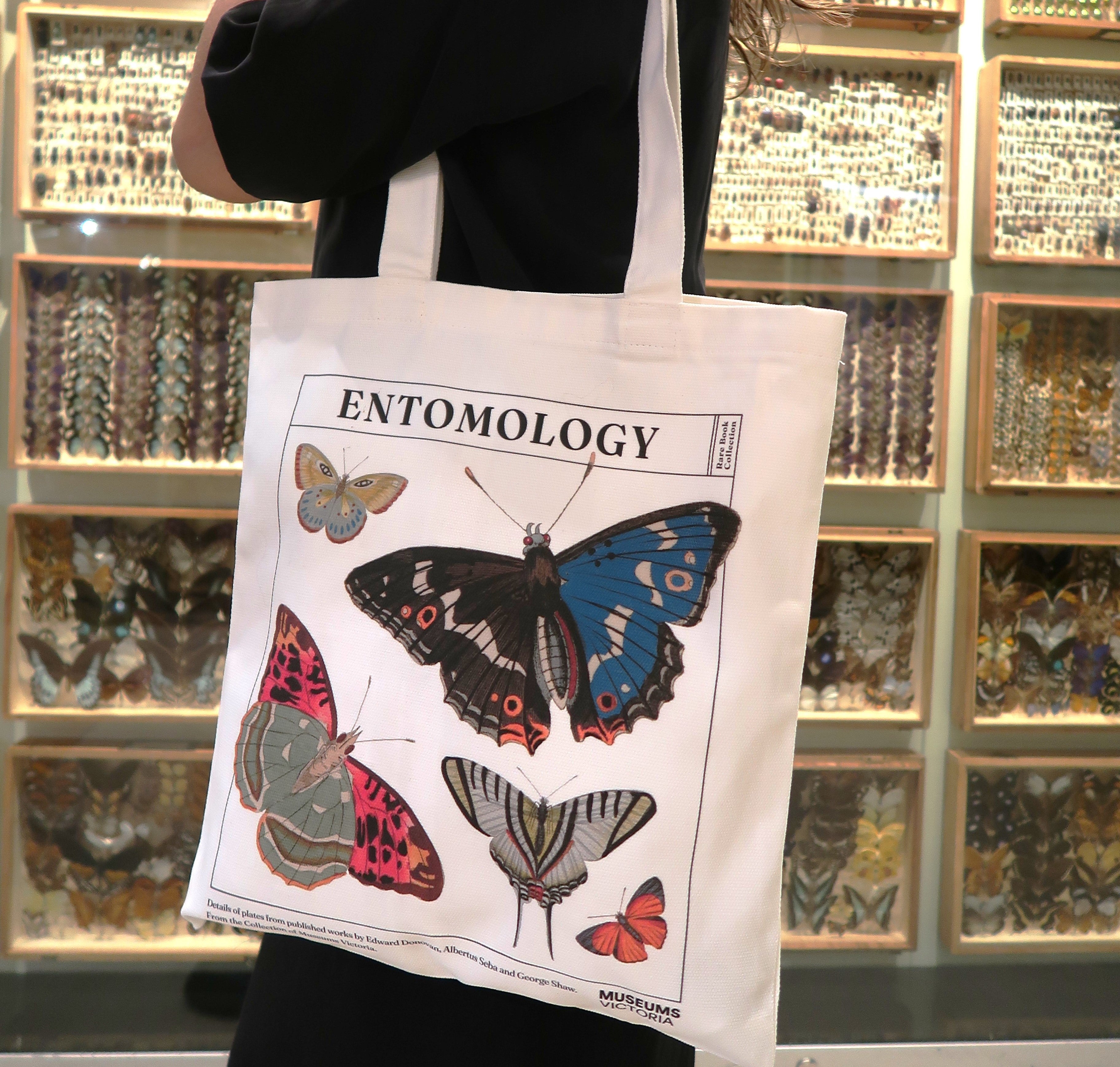 Entomology Rare Book Tote Bag