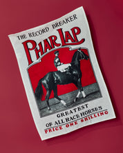 Phar Lap Centennial Tea Towel