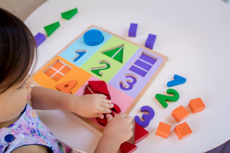 Fractions with Numbers Puzzle