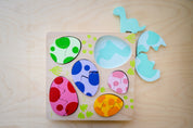Egg and Dino Wooden Puzzle